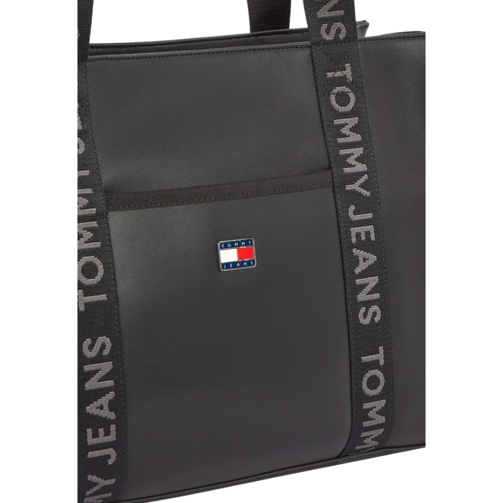Tommy Hilfiger Lente Zomer Dames Grote Tassen Collectie Black Dames