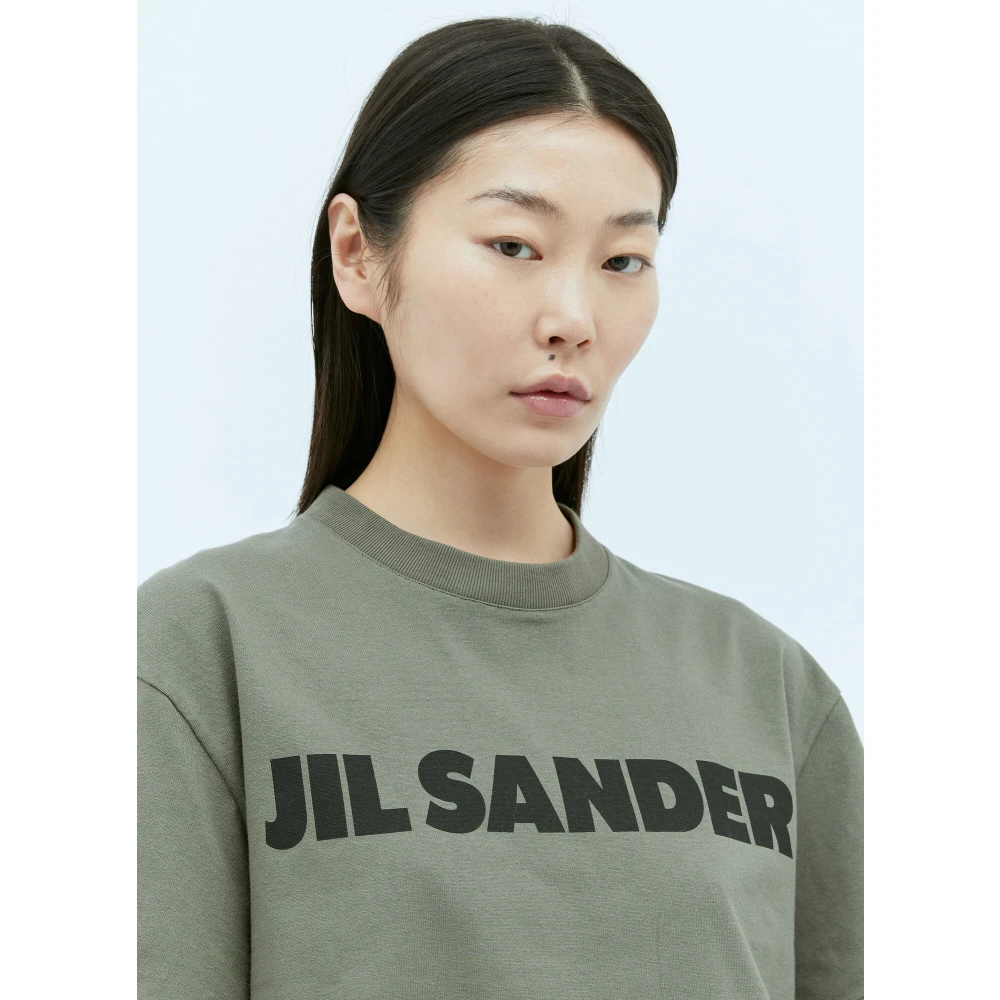 Jil Sander T-Shirts Green Dames