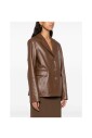 bruine-button-up-bovenkleding-met-zakken