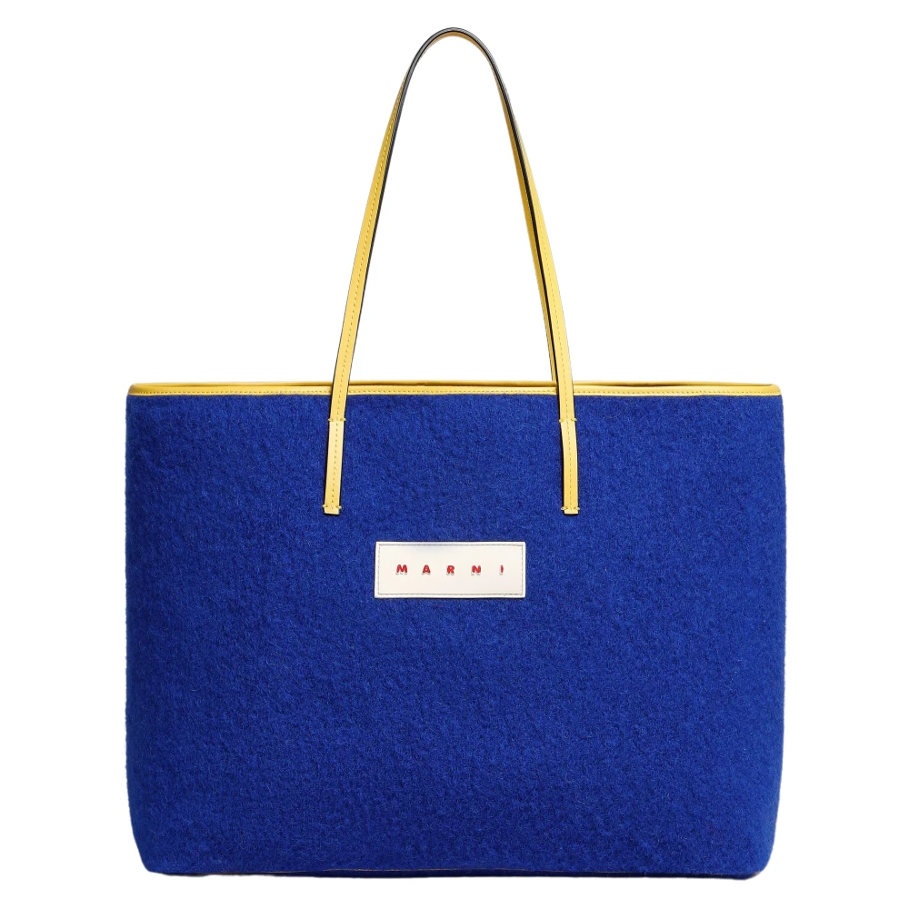 Marni - Bags > Tote Bags - Blue - Marni - Modalova
