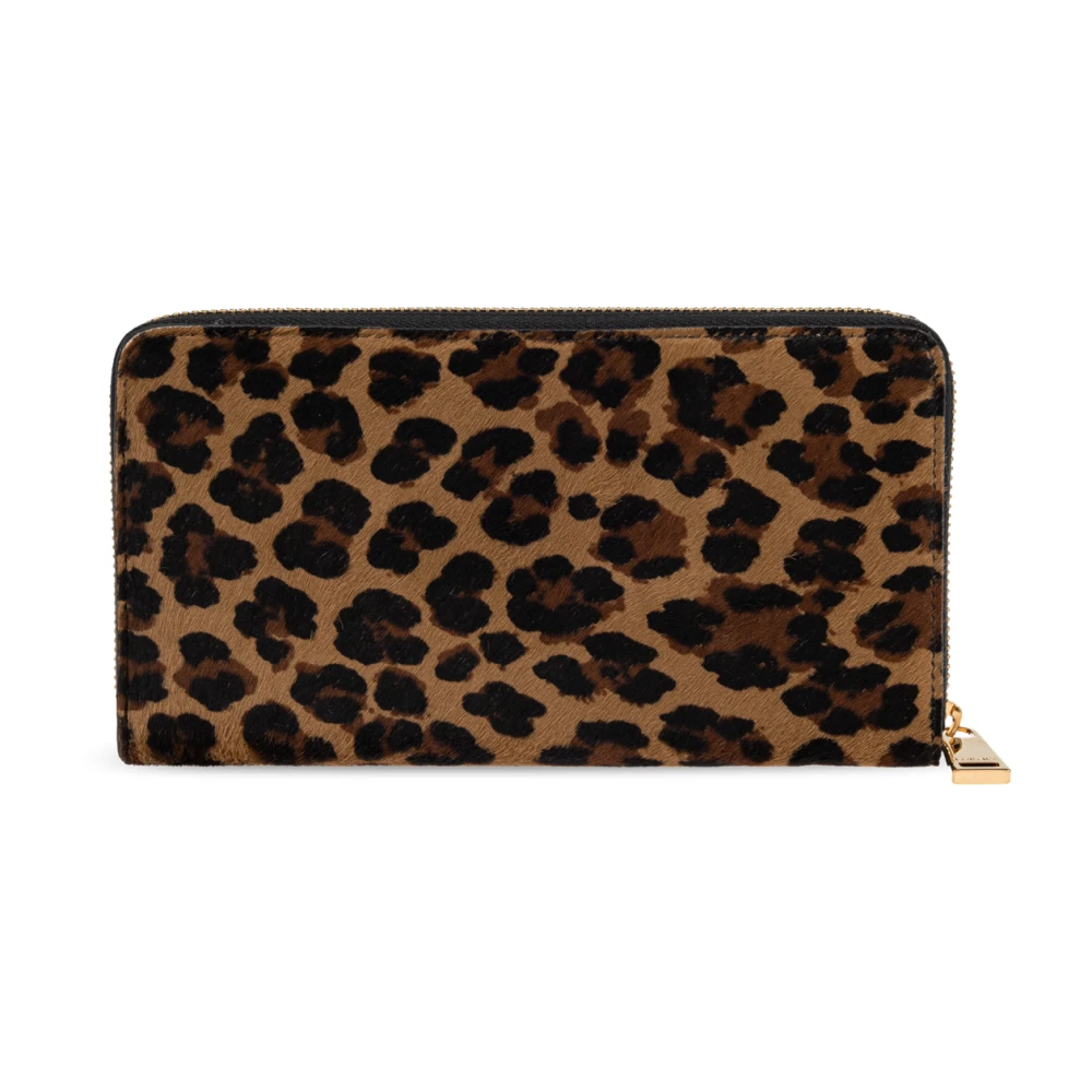 Versace Portemonnee met logo Brown Heren