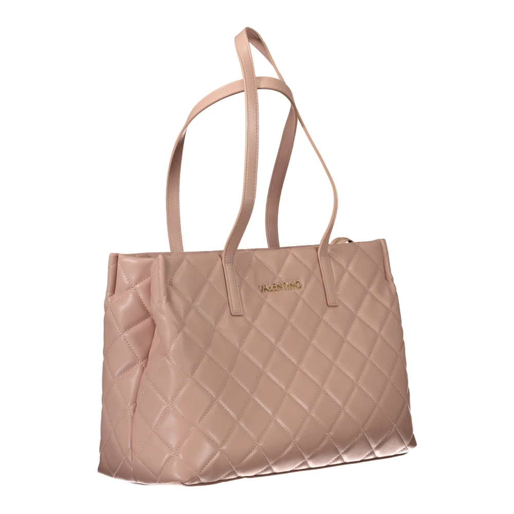 Valentino by Mario Valentino Roze Schoudertas met Laptoptas Pink Dames