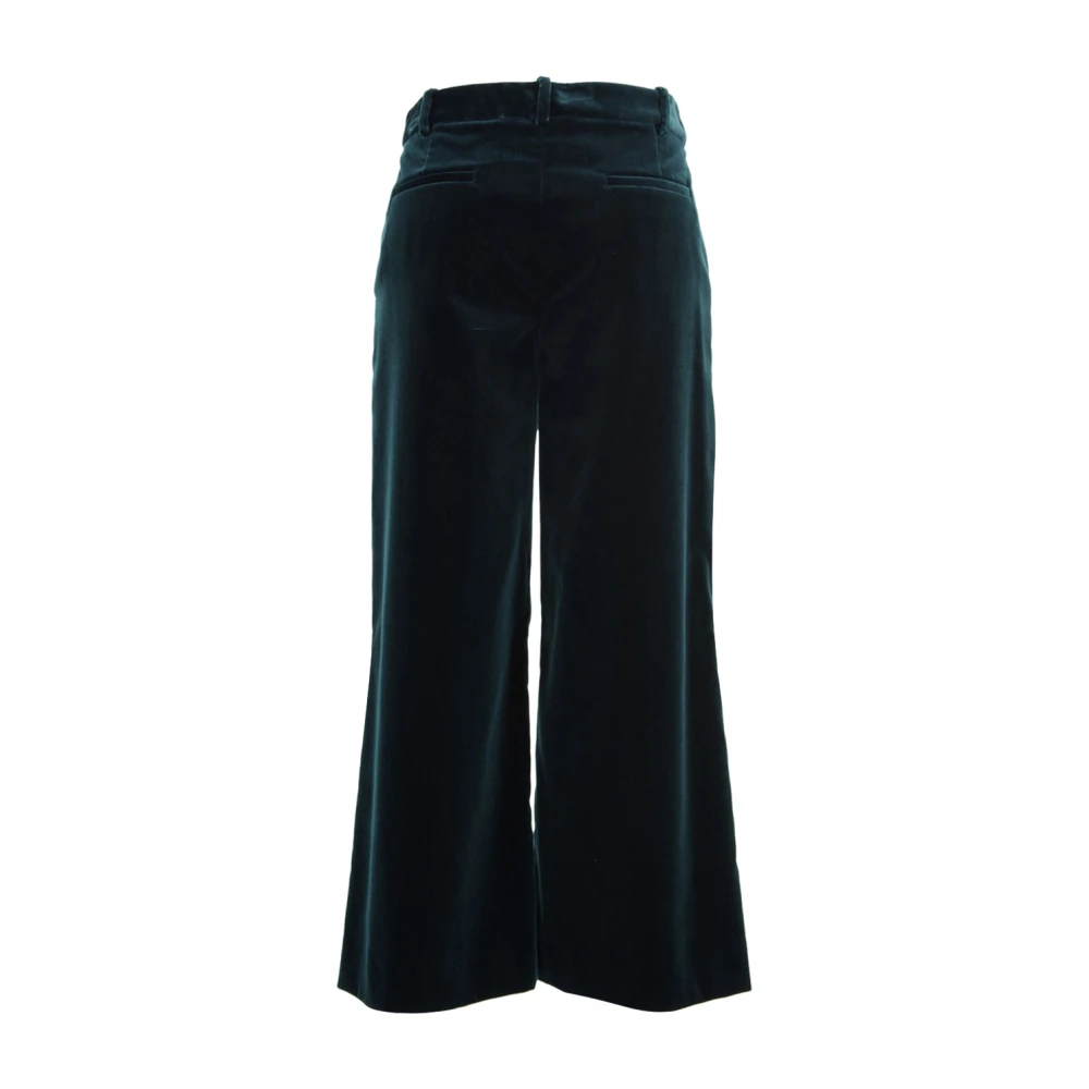 Aspesi Petrolblauwe Stijlvolle Broek Blue Dames