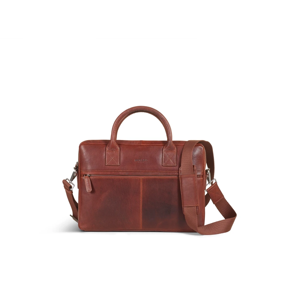 Howard London Laptop Tas Brown Heren