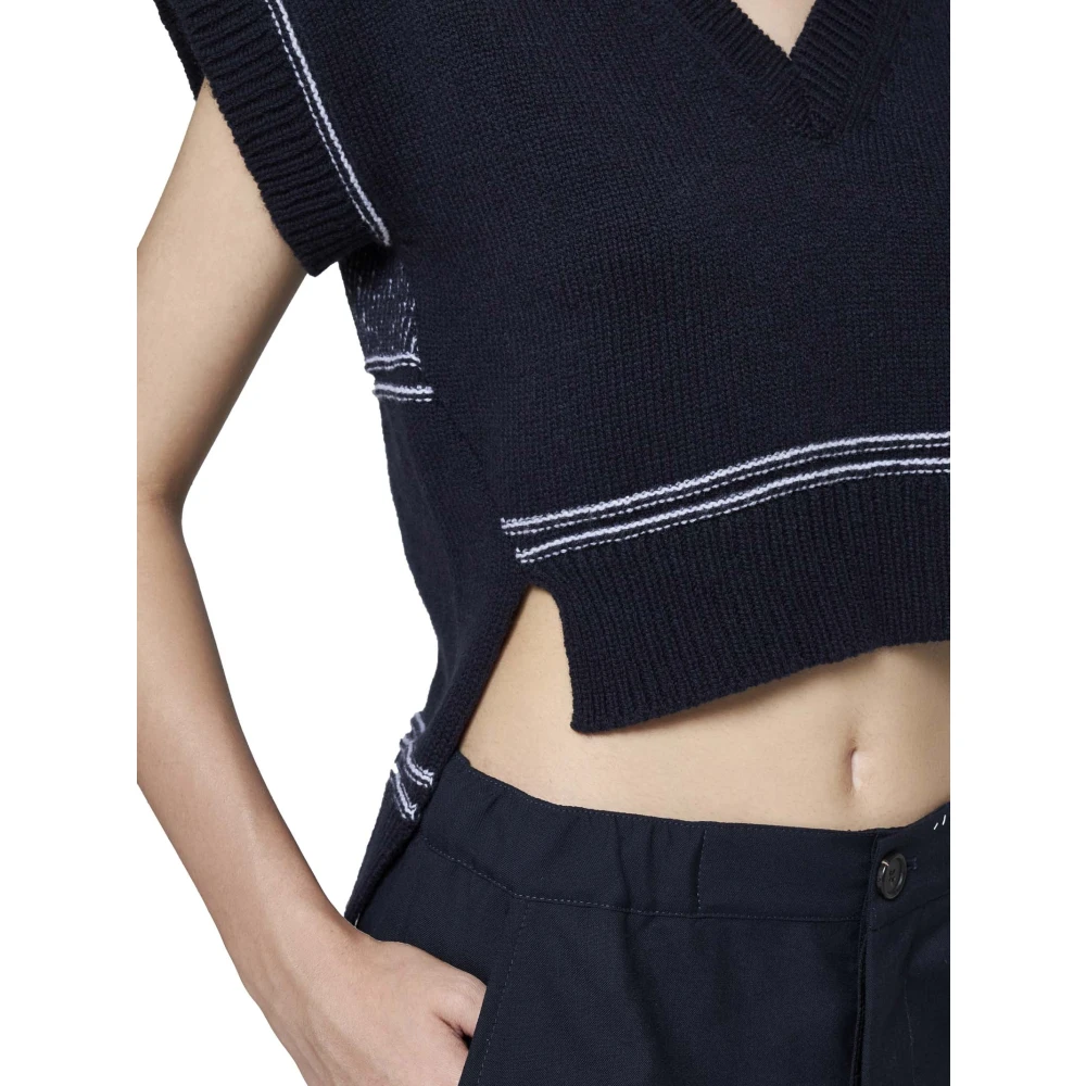 Marni Modieuze Sweaters Blue Dames