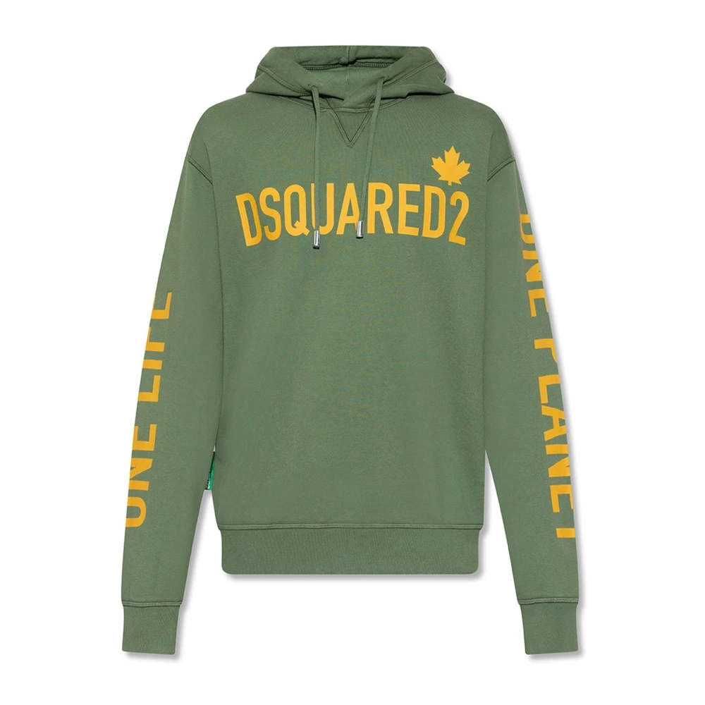 Dsquared2 Sweatshirts Green Heren