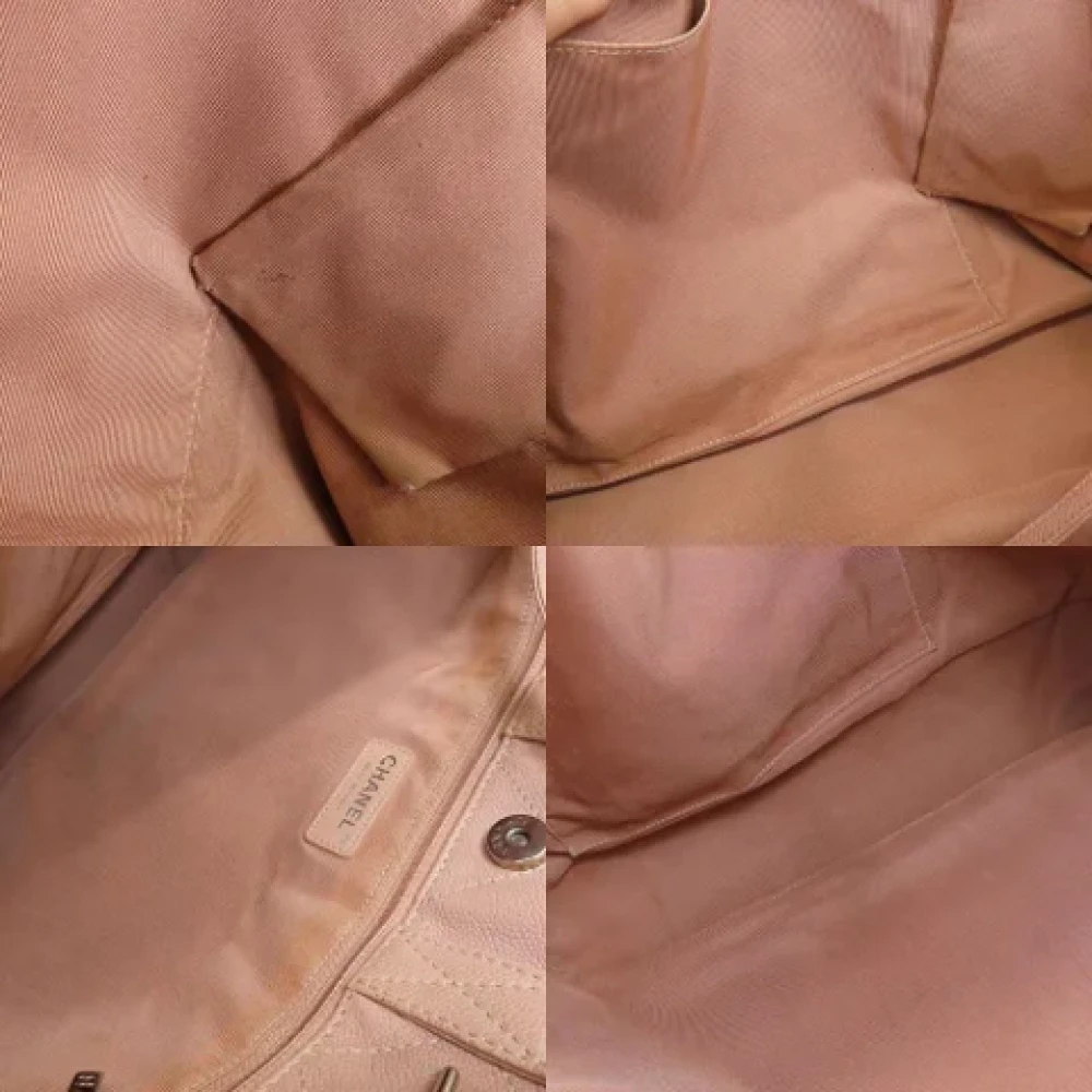 Chanel Vintage Pre-owned Fabric chanel-bags Pink Dames