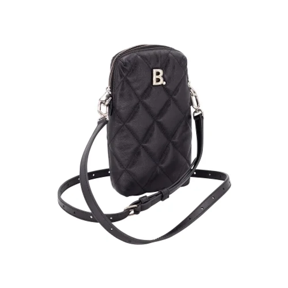 Balenciaga Vintage Pre-owned Leather handbags Black Heren