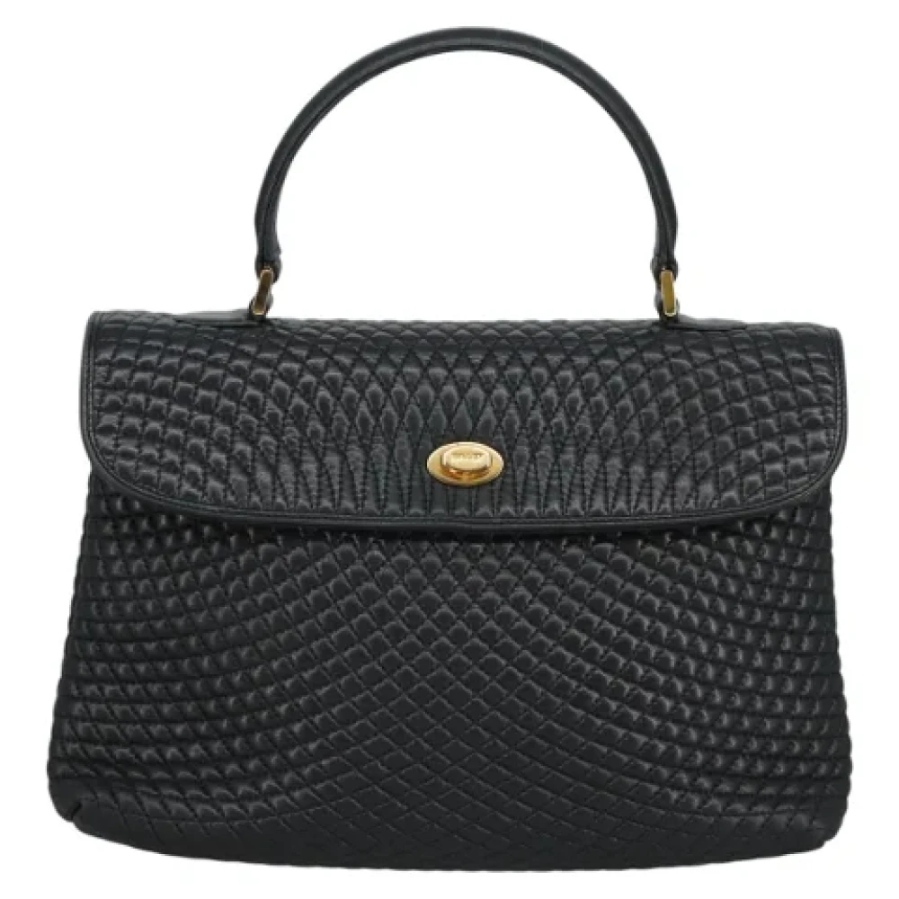 Bally Pre-owned Leather handbags Black Dames