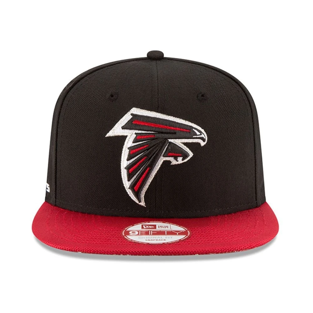 new era Platte klep pet zwart rood Black Heren