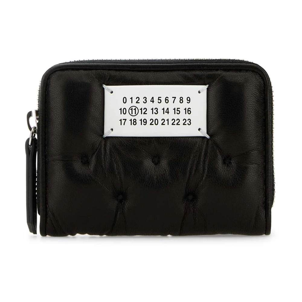 Maison Margiela Glam Slam Läder Plånbok Black, Herr