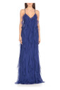 robe-en-soie-bleue-avec-volants