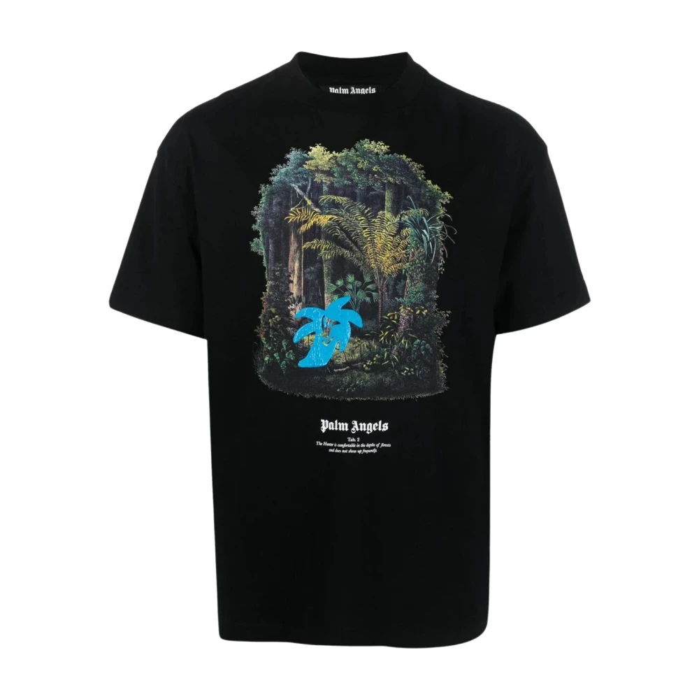 Palm Angels T-Shirts Black Heren