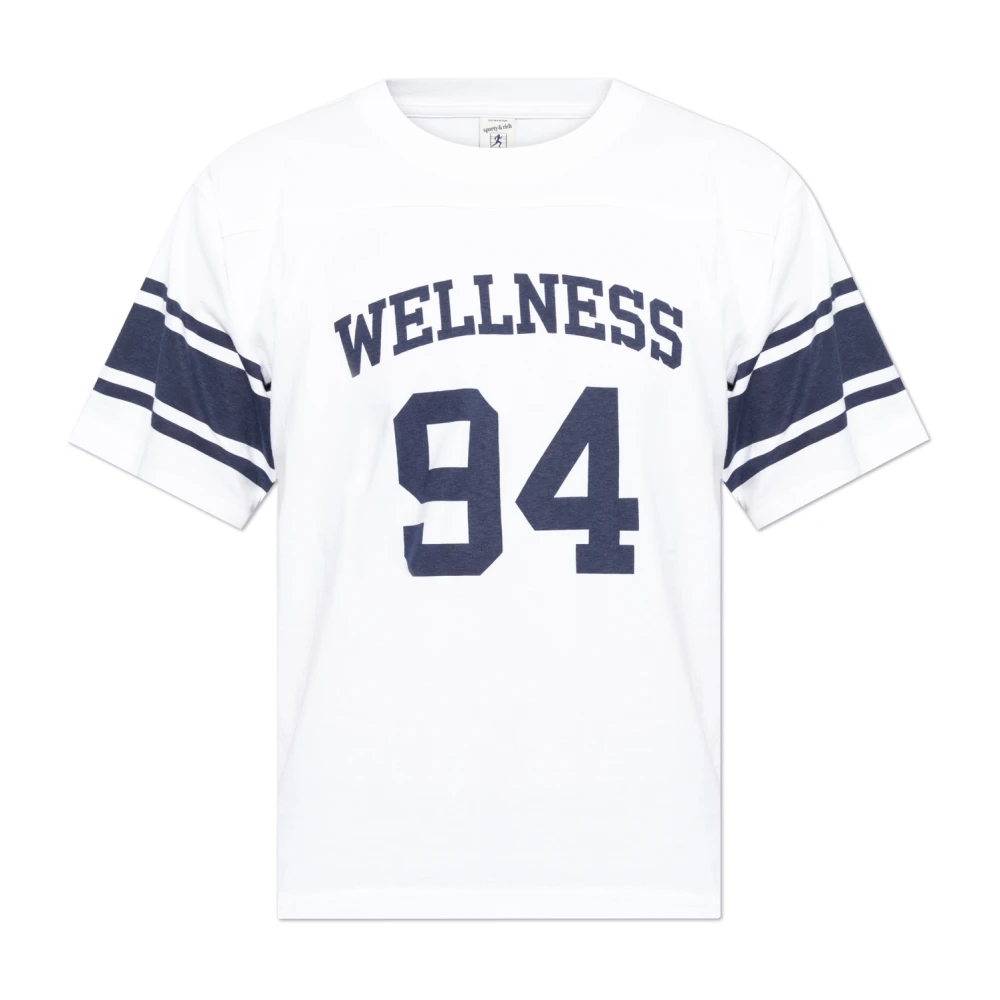 Sporty & Rich T-shirt uit de Parijse collectie White Heren