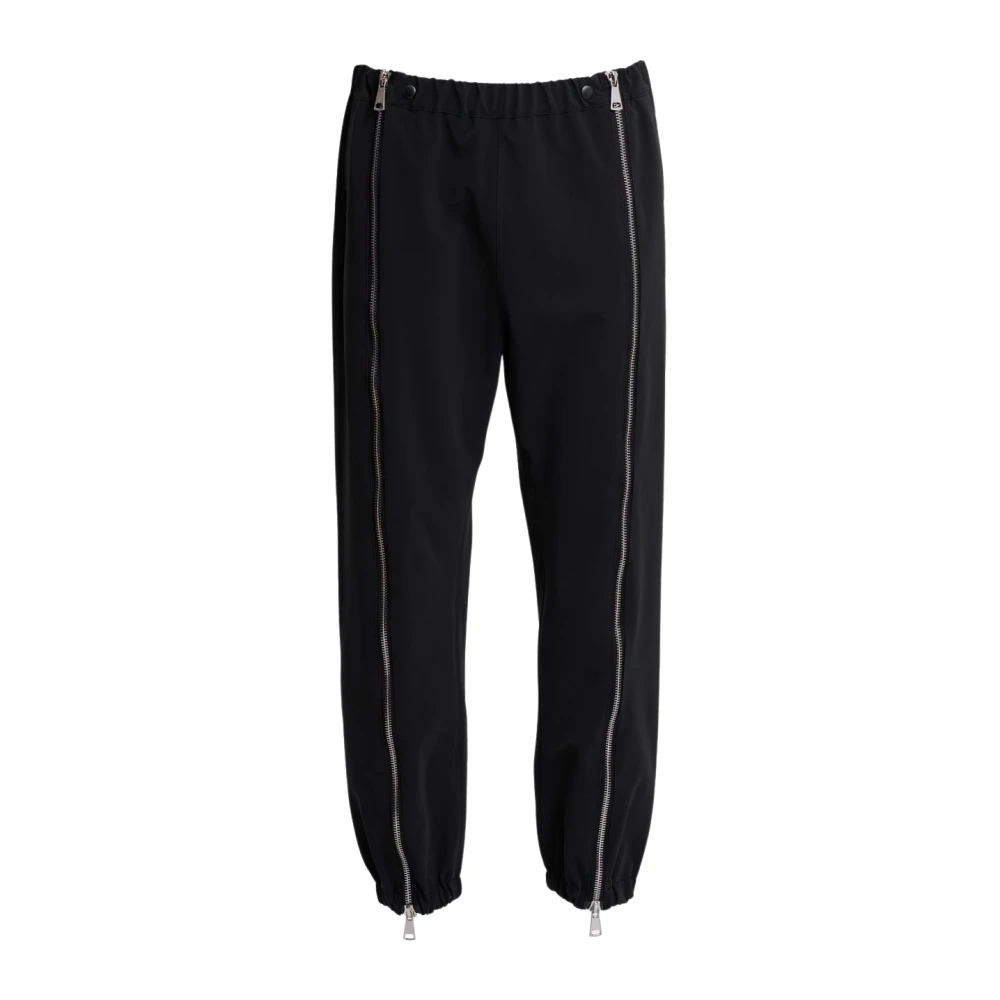 Stutterheim Matte Overall Broek met Beenritsen Black Heren