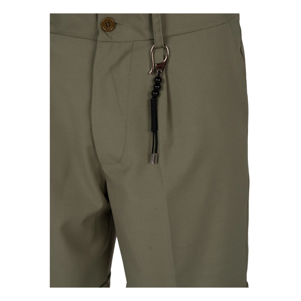Xagon Man Eenvoudige Shorts Rits Knoop Zakken Italië Green Heren
