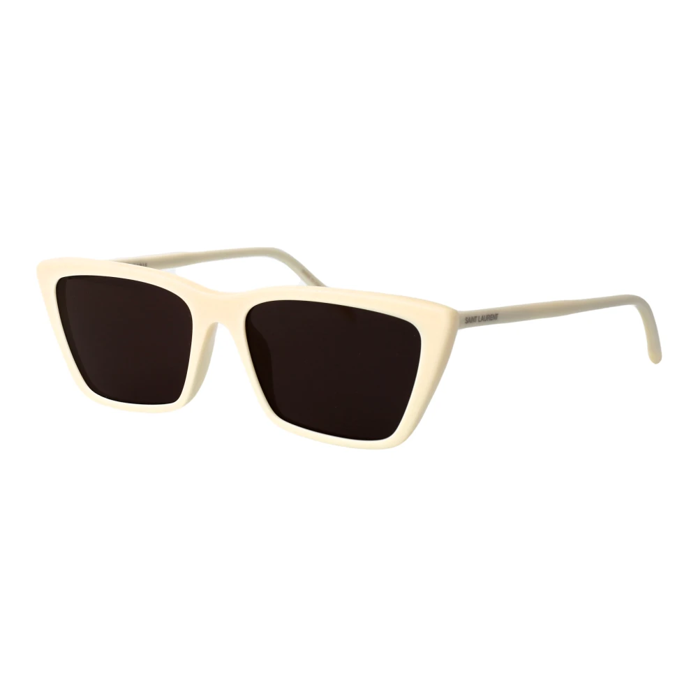 Saint Laurent Women's Beige Sunglasses, 54 Mm, Mica Thin Sunglasses