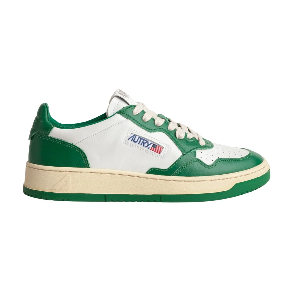 Autry Green Low Wb03 Trainers In /White - Male - Sneakers - 6 Uk - Shoes