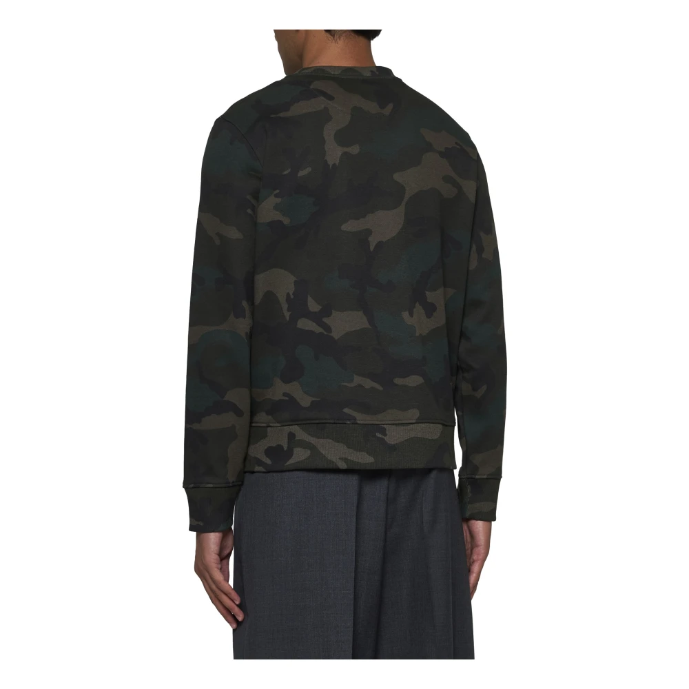 Valentino Bruine Sweaters voor Mannen Multicolor Heren
