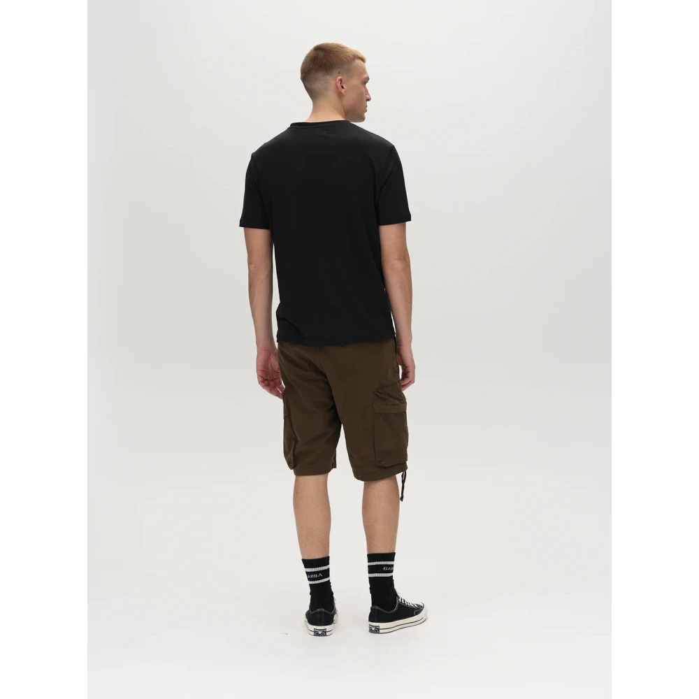 Gabba Khaki Cargo Shorts met Koordzoom Green Heren