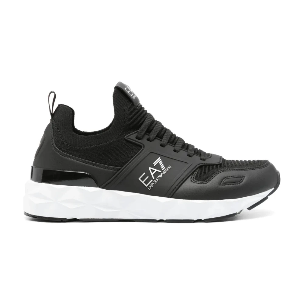 Emporio Armani Ea7 Mannelijk Zwart Heren, Schoenen, : Poliester, Maat 41