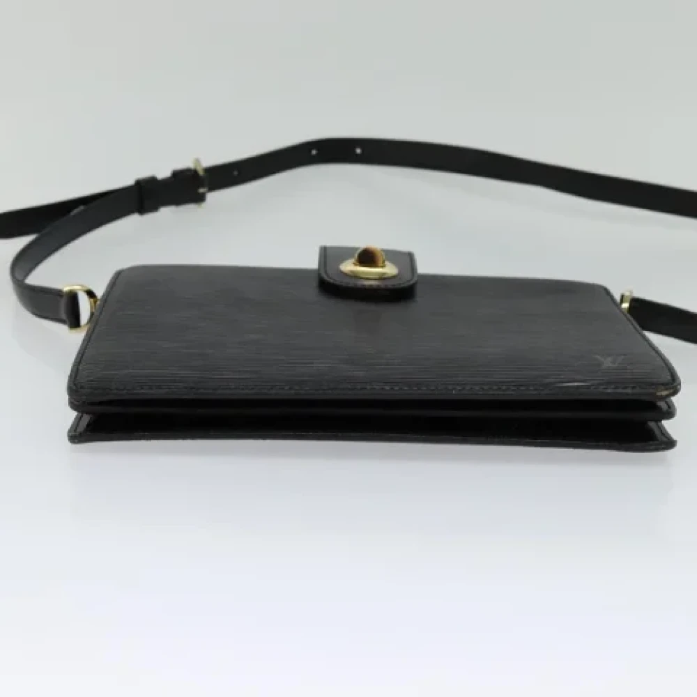 Louis Vuitton Vintage Pre-owned Leather louis-vuitton-bags Black Dames