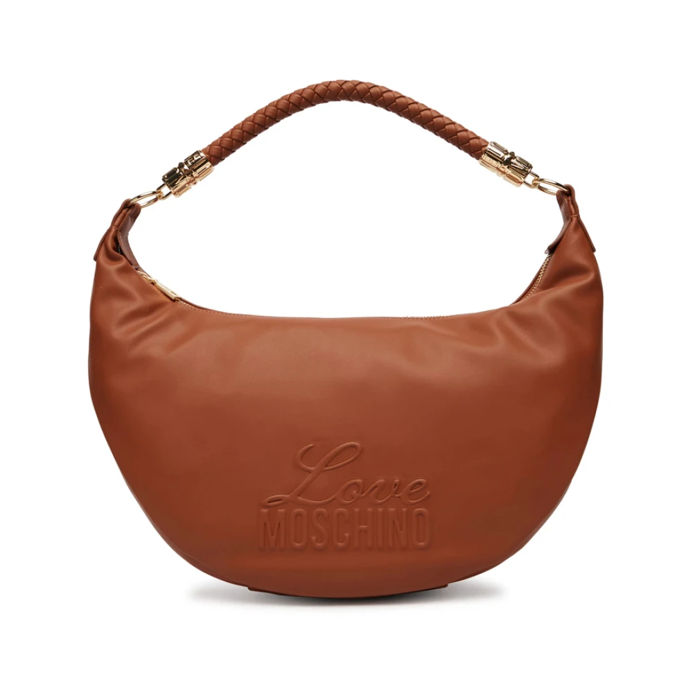 Love Moschino Women's Brown Shoulder Bag - Handbags - One Size - Bags
