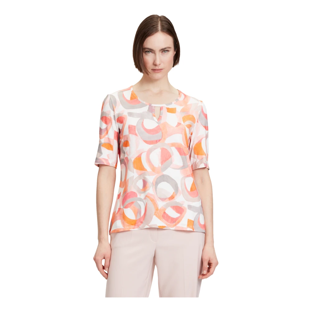 Betty Barclay Gestreept Printshirt Multicolor Dames