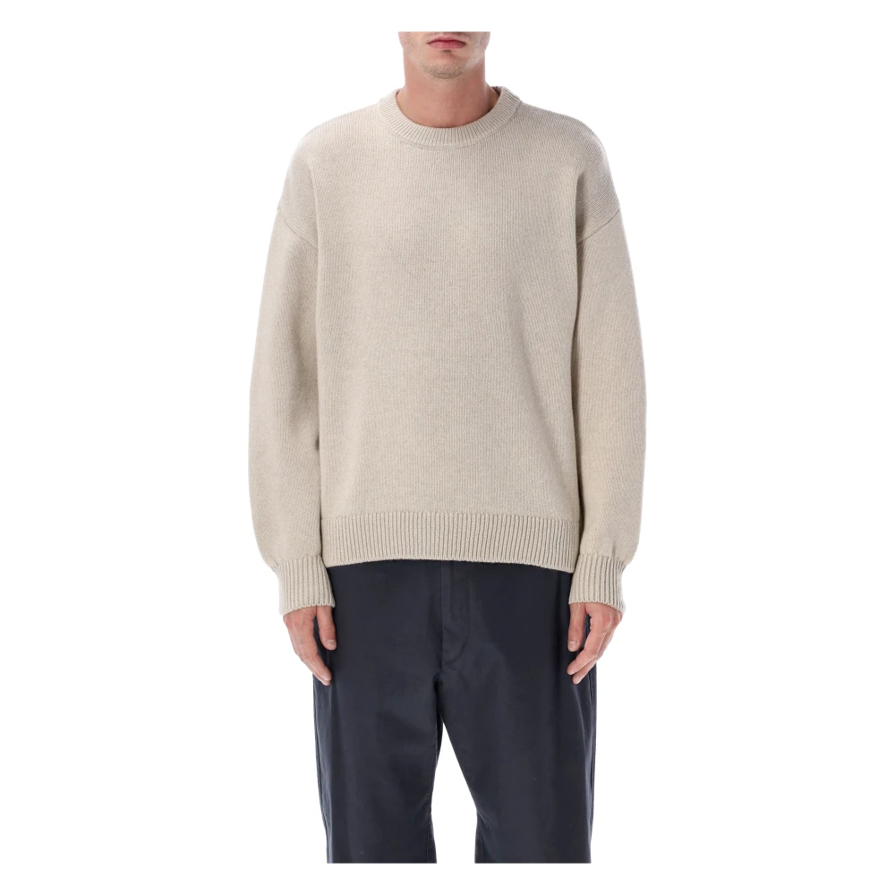 Colorful Standard Unisex Weiß Oversize-Pullover Mit Rundhalsausschnitt Ivory White - Bild 2