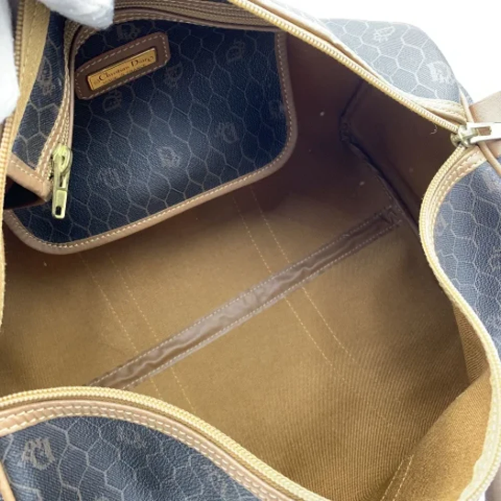 Dior Vintage Pre-owned Canvas dior-bags Brown Dames