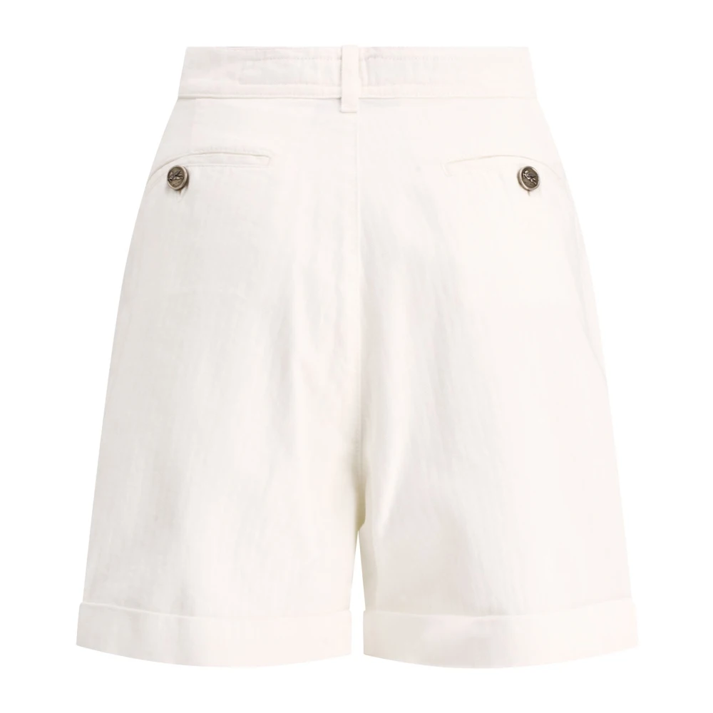 ETRO Short Shorts White Dames