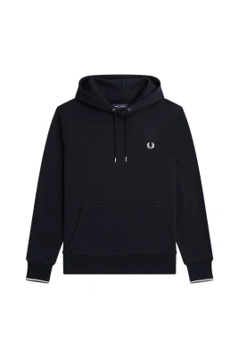 Tipped Hooded Sweatshirt