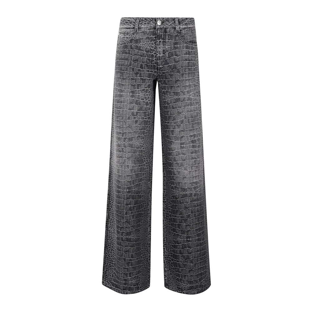 Ermanno Scervino Klassieke Denim Jeans voor Dagelijks Gebruik Black Dames