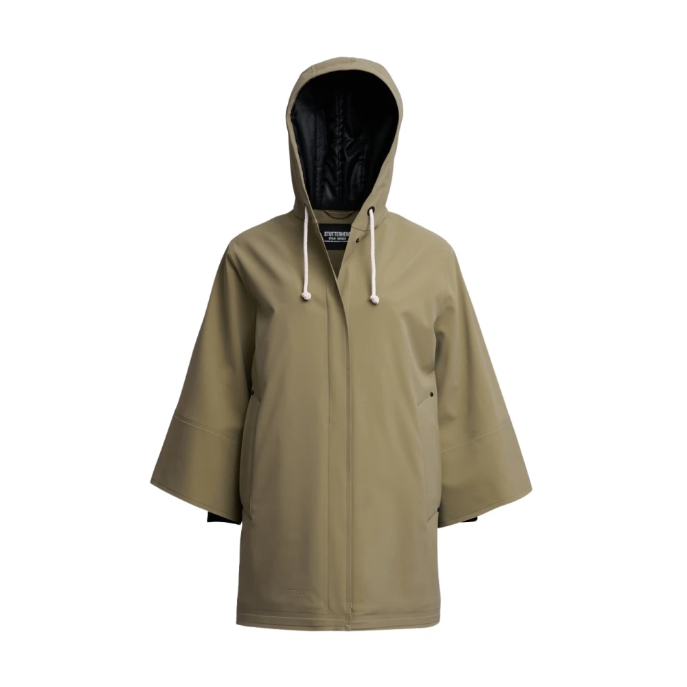 Stutterheim Vinter Matt Regnrock Green, Dam