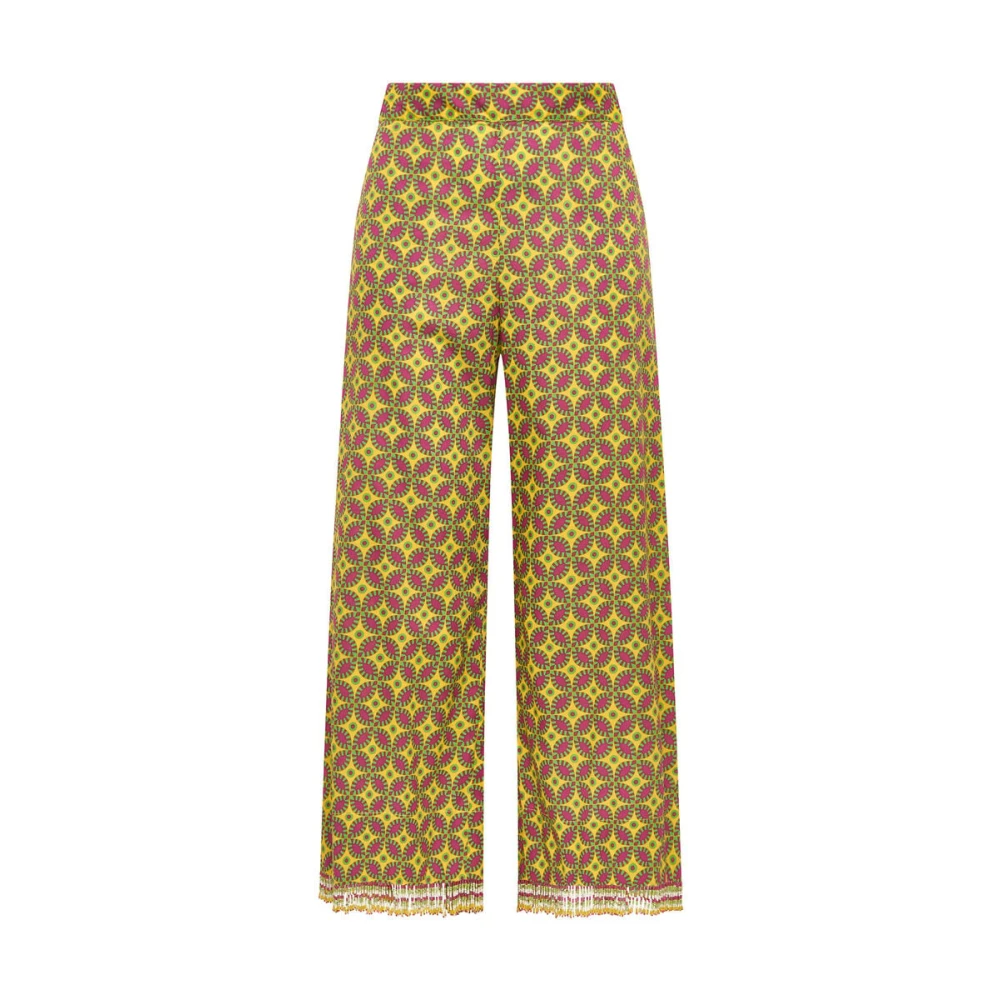 Maliparmi Donna Giallo Pantaloni, Xl, New,