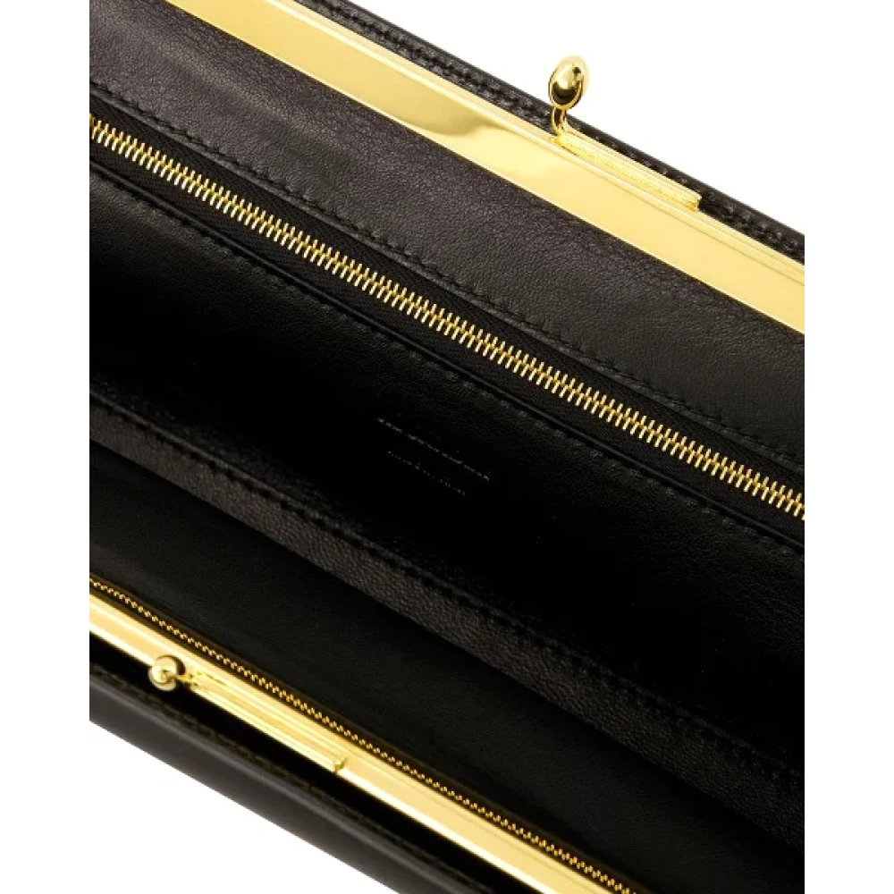 Jil Sander Leather shoulder-bags Black Dames