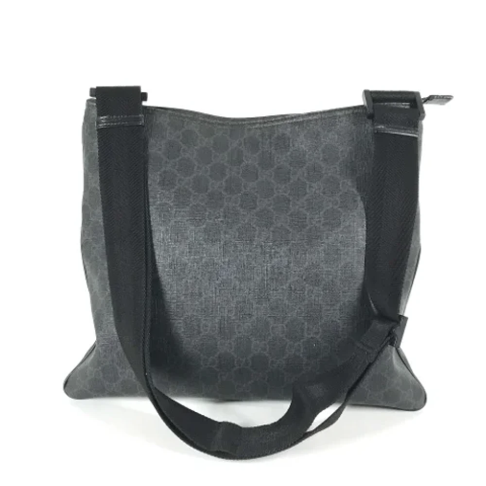 Gucci Vintage Pre-owned Canvas gucci-bags Black Heren