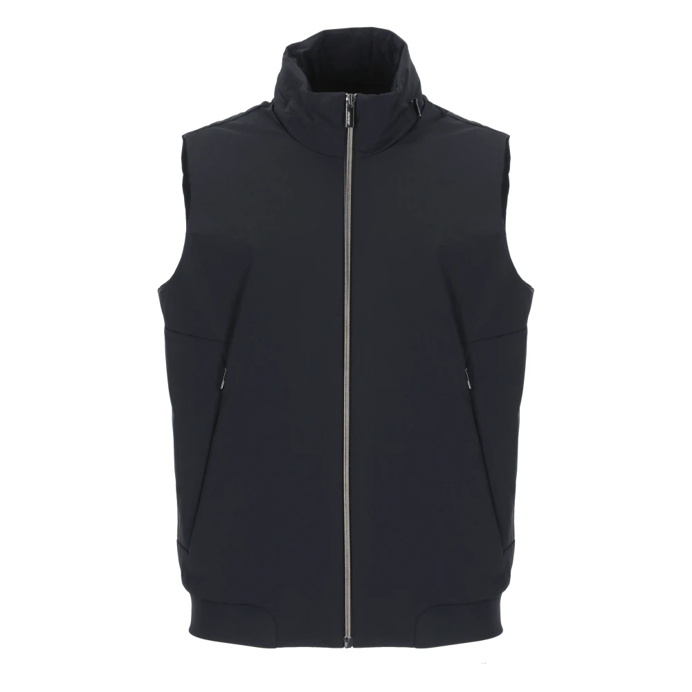 RRD Blauwe Gewatteerde Gilet met Ritssluiting Blue Heren