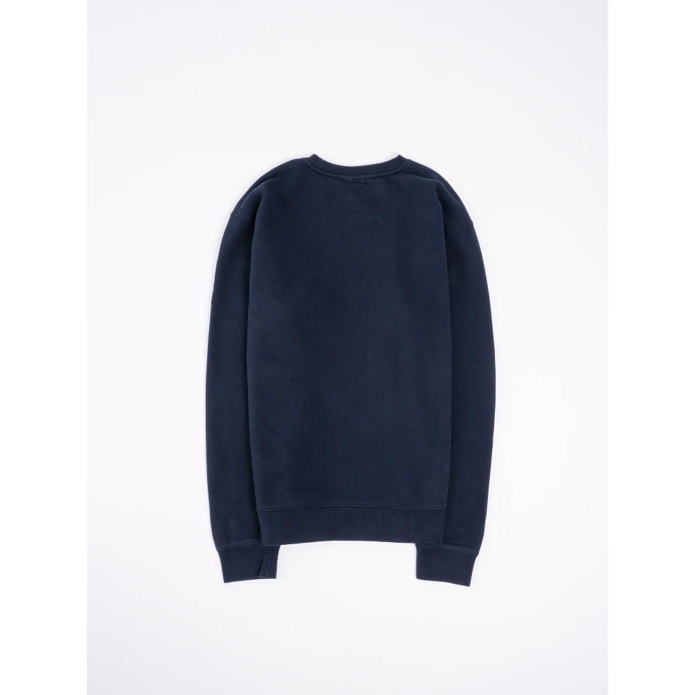 Wild Donkey Vintage St Mark Lion Sweatshirt Blue Heren
