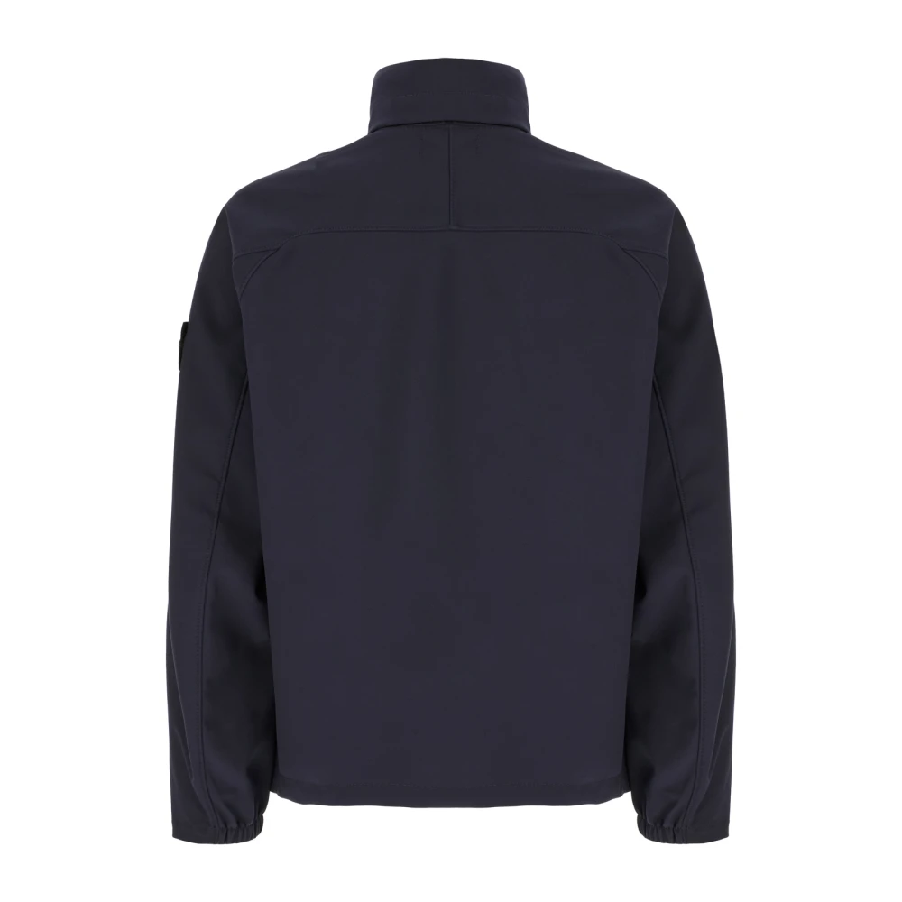 Stone Island Stijlvolle Jassen voor Mannen Blue Heren