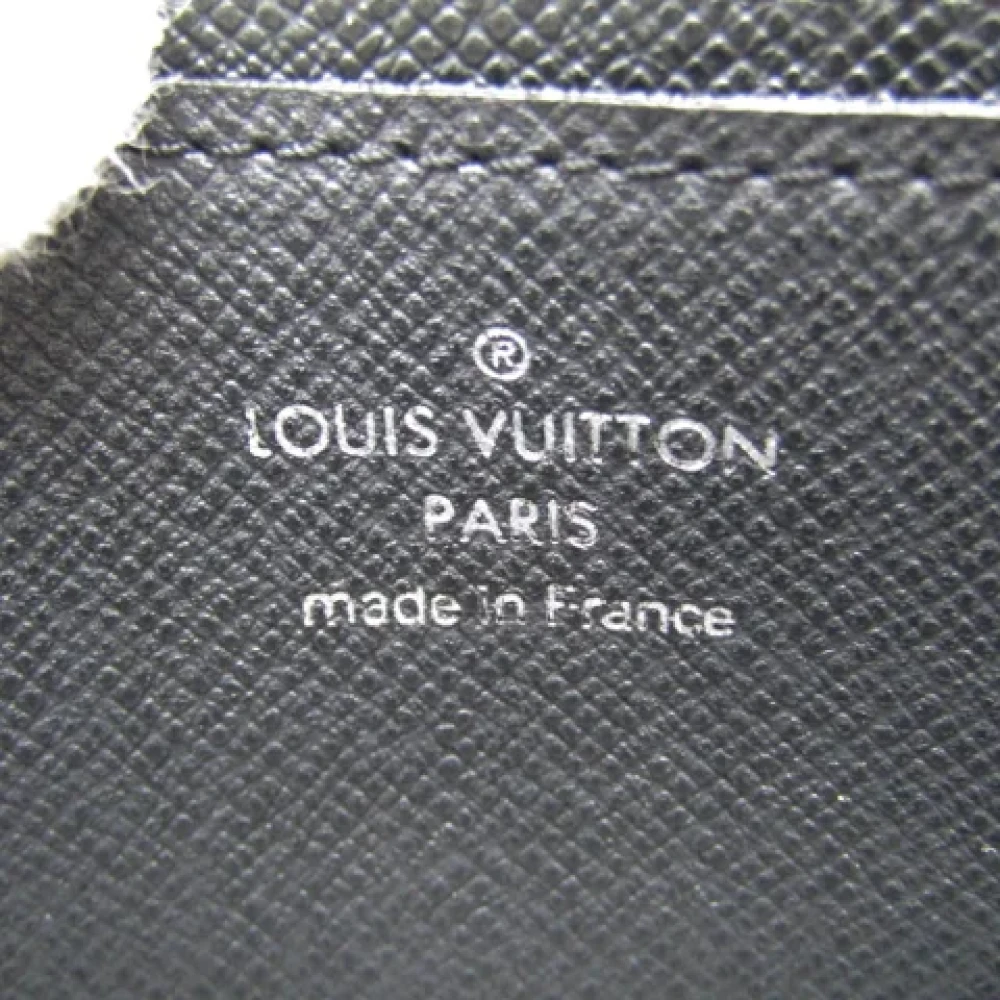 Louis Vuitton Vintage Pre-owned Leather wallets Black Dames