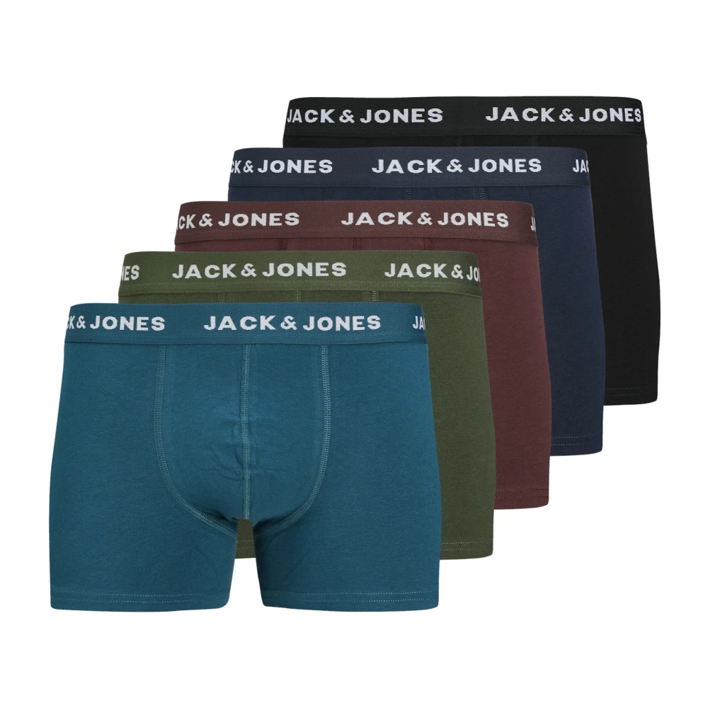 jack & jones Heren Trunks 5-Pack Multicolor Heren
