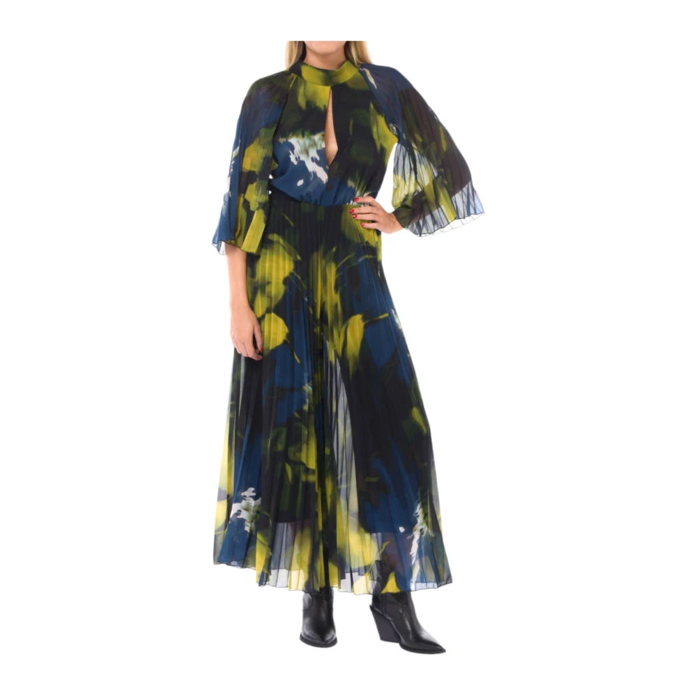 Kaos Damesjurk Pi1Gx016 Synthetische Stof Multicolor Dames