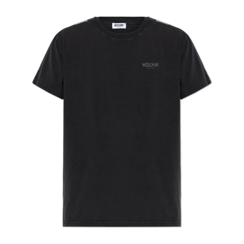 Moschino Uomo Nero Top, M, New,