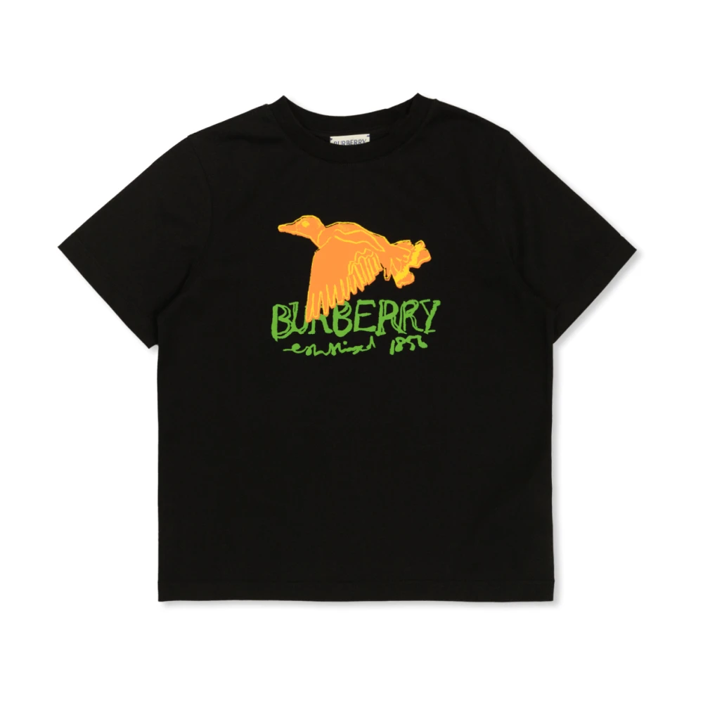 Burberry Tryckt T-shirt Black, Unisex