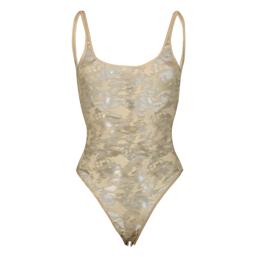 Diesel Kanten body Lente-Zomer 2025 Collectie Beige Dames