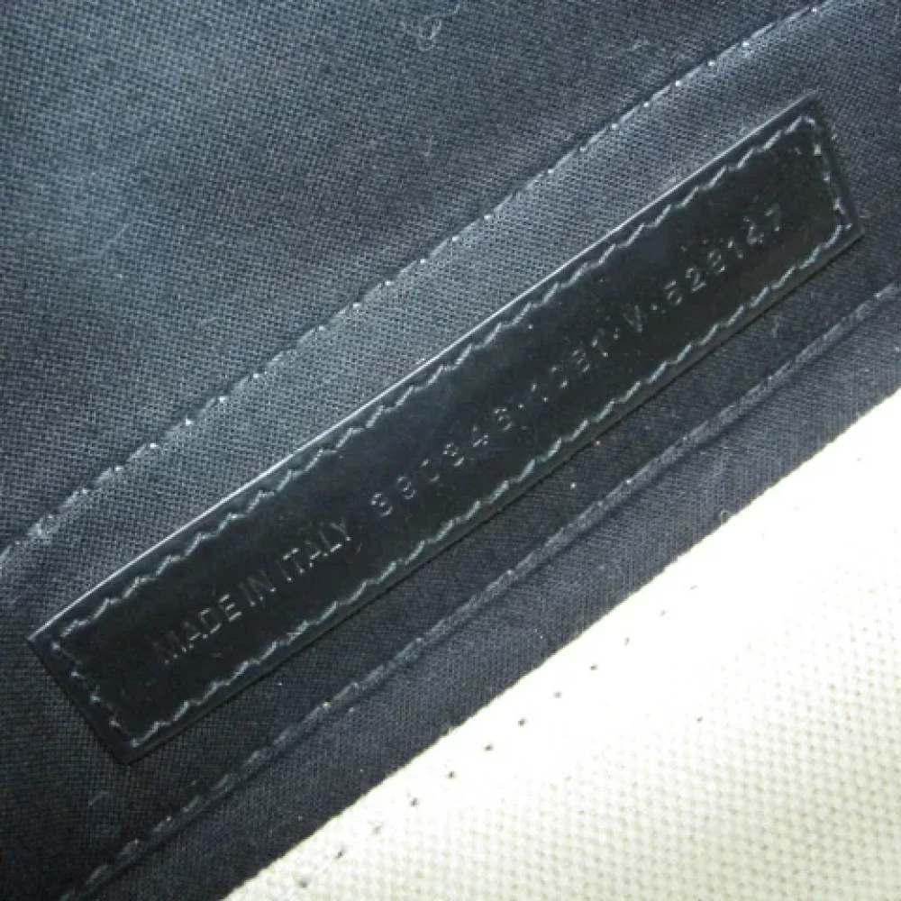 Balenciaga Vintage Pre-owned Canvas handbags Black Dames