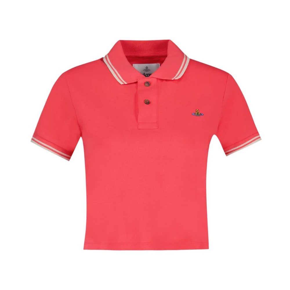 Vivienne Westwood Polo Shirts, Female, Xs, Mini Classic Polo Red