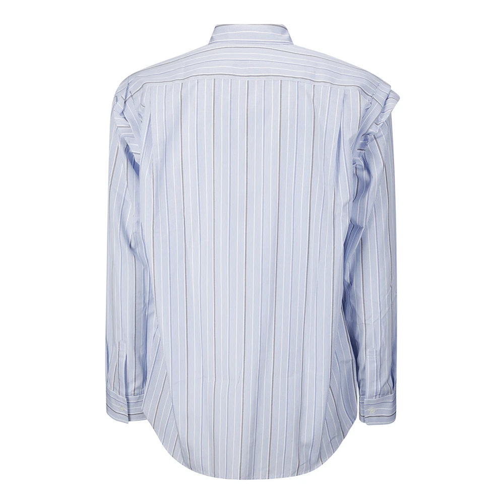 Comme des Garçons Geweven Herenoverhemd Blue Heren