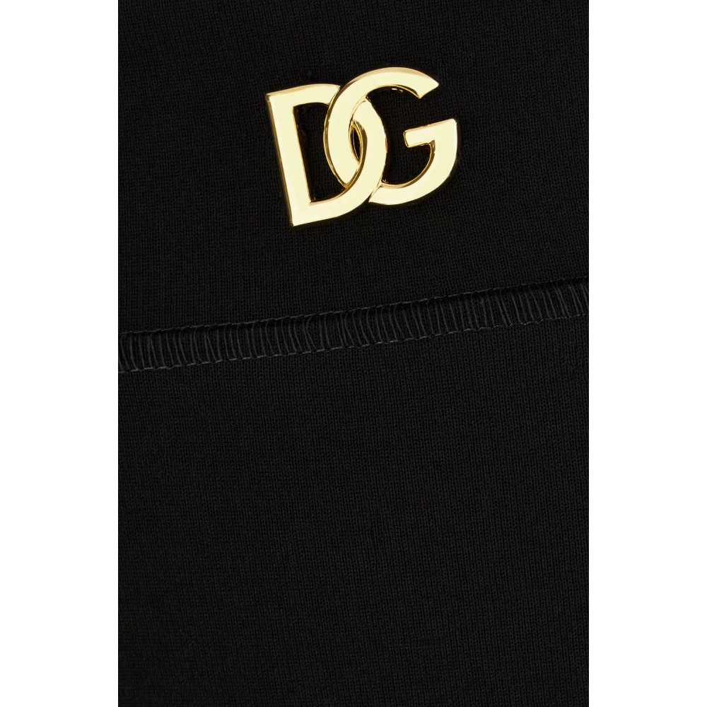 Dolce & Gabbana Elegante Gonne Jurk voor Vrouwen Black Dames